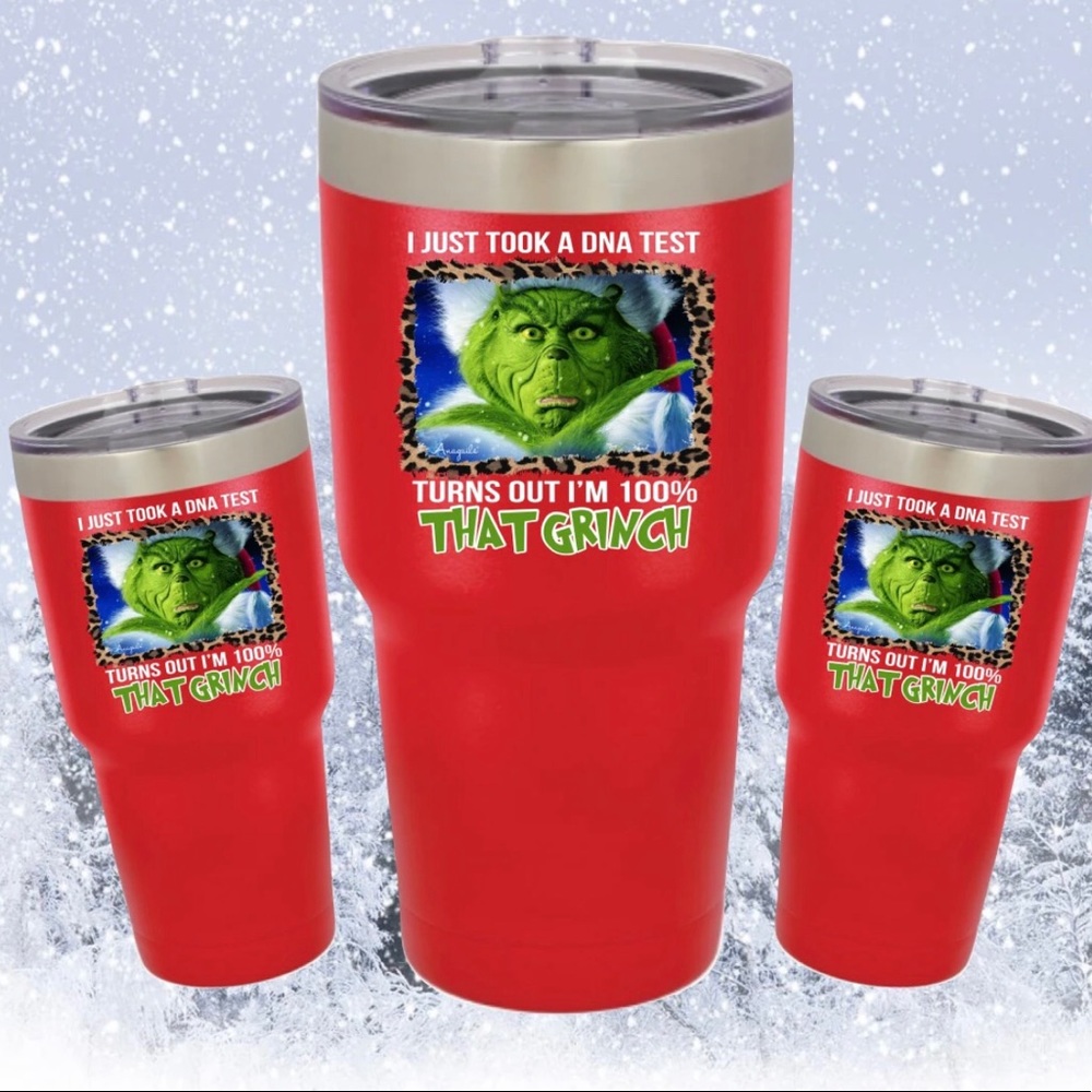 Grinch Christmas Tumbler
